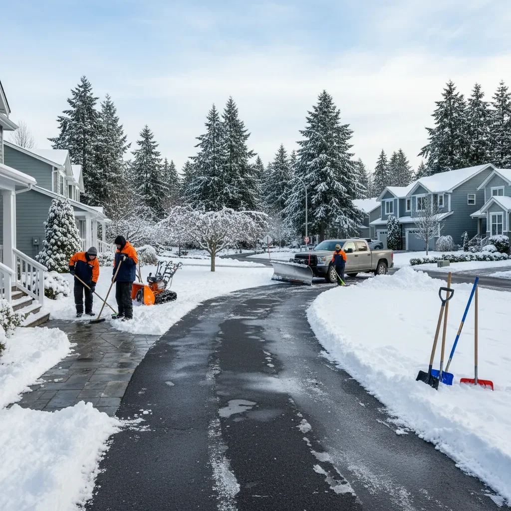 Snow removal service